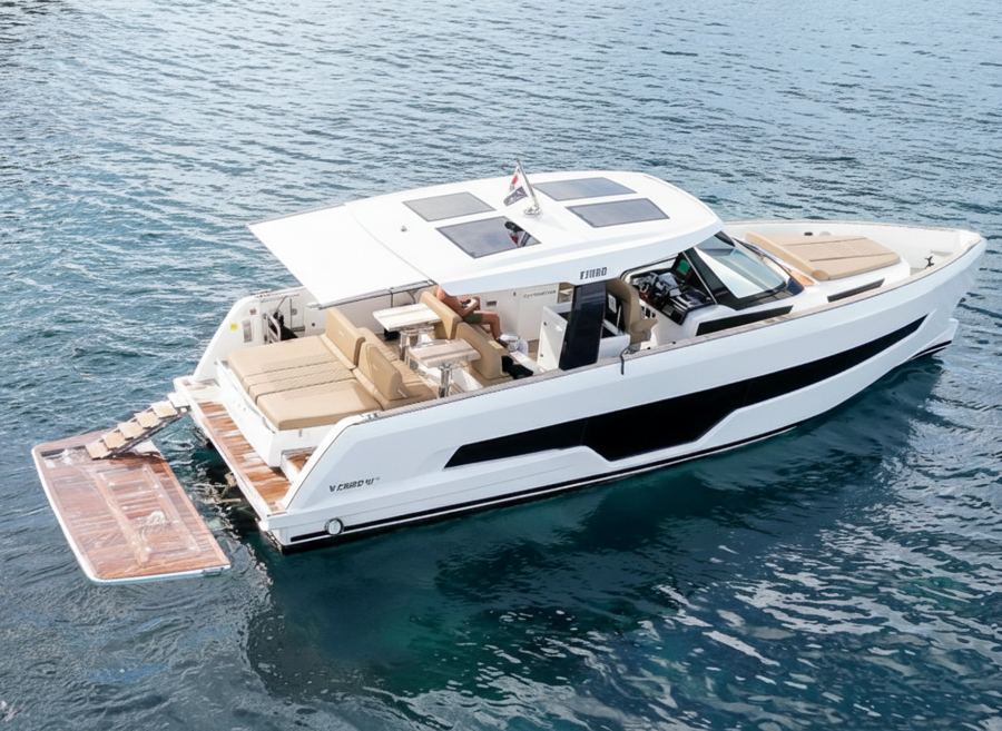 Fjord 41 XL Open navegando